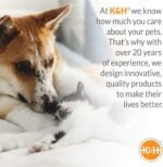 K&H Bolster Dog Cot Cooling Indoor/Outdoor Dog Bed, Charcoal 32" X 25" - Image 6