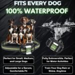 PAWPRO Dog Shock Collar with Remote, US Edition Training Collar, 4-Mile Range, Night Light, Beep, Vibration & 1-99 Shock, Waterproof & Rechargeable, Fits All Dogs, 30-Day Training Guide (Green) - Image 6