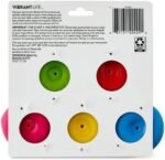 5pk Emoticon Latex Dog Toy, Provides A Comforting Squeak That Dogs Will Enjoy, Made of Natural Latex, It Squeaks When Squeezed! - Image 5