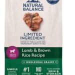 Natural Balance Limited Ingredient, Small Breed, Lamb & Brown Rice, 4 lb
