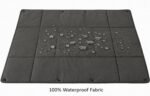 Travel Dog Bed for Small Dogs, 3-in-1 Foldable Portable Dog Bed & Travel Mat, Waterproof Pet Bed for Camping, Hotel & Vacation Rentals - Image 4