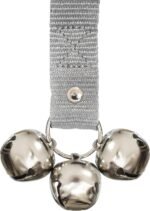 Caldwell's Pet Supply Co. Dog Potty Bells, Dog Door Bell, Bells to Go Outside, Potty Training Bell, Dogs Doorbell, Dogs Potty Doorbell, Ring to Go Pee, All Breed Puppy Training Tool - Gray (Set of 2) - Image 9