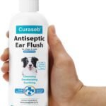 Curaseb Dog Ear Infection Treatment Solution – Soothes Itchy & Inflamed Ears – Cleans Debris and Buildup – 12oz