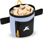 OllyDog, Goodie Treat Bag, Dog Treat Training Pouch | Magnetic Closure | 3 Ways to Wear | Hands-Free Waist Belt | Water-Resistant Recycled Vegan Fabric (Blue Heron) - Image 4