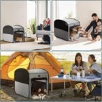 Petsfit Portable Dog Crate，Pop Up Dog Crate for Medium Dogs，Waterproof Pet Cage Dog Kennel for Indoor/Outdoor，Lightweight Dog Carrier for Travelling，Grey - Image 7