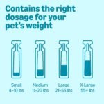 Amazon Basics Preventative Flea, Tick & Mosquito Topical Treatment for X-Large Dogs (Over 55 pounds), Kills Fleas, Long-Lasting, 6 Count, Packaging May Vary - Image 8