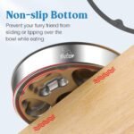 Slow Feeder Dog Bowls, 304 Stainless Steel Slow Feeder Bowl, 5 Cups - Image 5