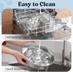 Slow Feeder Dog Bowls, 304 Stainless Steel Slow Feeder Bowl, 5 Cups - Image 6