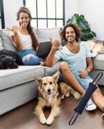 Clysoru Tug Toy for Dogs Tug of War Dog Toy with 2 Strong Red Band Handles Lasting Training Equipment Puppy to Large Dogs Interactive Toy Best for Tug of War Pull Indestructible Rope Toys (Dark) - Image 6