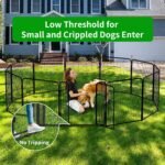 Kfvigoho Dog Playpen Outdoor Extra Wide 32 Panels Heavy Duty Dog Fence 47" - Image 3
