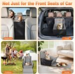 Elevated Dog Car Seat for Small and Medium Dogs Up to 35 lb - Image 7