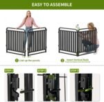 32" H Dog Playpens, Upgraded Heavy Duty Tube Puppy Play Pen for Indoors,Dog playpen Outdoor for Small Medium Dogs, Portable Dog Pen, 12 Panels - Image 5