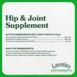 Greenies Supplements Hip & Joint Soft Dog Chews, Chicken Flavor, 30 Count - Image 6