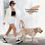 Didog Soft PU Leather Dog Collar for Large Dogs, Quick Release,Lightbrown L - Image 4