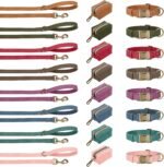 Didog Soft PU Leather Dog Collar for Large Dogs, Quick Release,Lightbrown L - Image 6