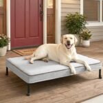 Veehoo Cooling Elevated Dog Bed with Washable & Waterproof Padded Cover - Image 7