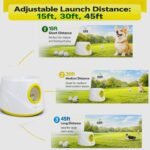 Automatic Dog Ball Launcher, Interactive Fetch Machine for Small Medium Dog - Image 6
