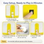 Automatic Dog Ball Launcher, Interactive Fetch Machine for Small Medium Dog - Image 8