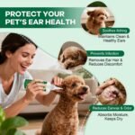 Dog Ear Hair Removal Tool with Ear Powder Kit - Image 5