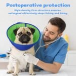 Soft Dog Cone Collar to Stop Licking After Surgery, Comfy Dog Cone Alternative for Large Medium Small Dogs/Cats, Adjustable Washable E-Collar for Spay Neuter Recovery and Neck Protection - Image 3