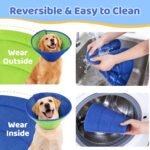 Soft Dog Cone Collar to Stop Licking After Surgery, Comfy Dog Cone Alternative for Large Medium Small Dogs/Cats, Adjustable Washable E-Collar for Spay Neuter Recovery and Neck Protection - Image 9