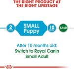 Royal Canin Size Health Nutrition Small Puppy Dry Dog Food, 4 lb Bag - Image 5
