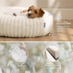 Bedsure ComfyFleece® Donut Small Dog Bed with Removable Washable Cover - Image 2