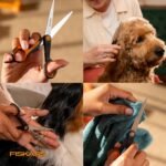 Fiskars Pet Grooming Trimming Scissors for Dogs & Cats, 6.75", Orange/Black - Image 10