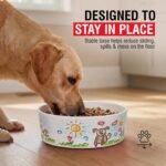 Loving Pets Dolce Moderno Dog Bowl – Modern Melamine Dog Food Bowl & Dog Water Bowl – Durable, Non-Slip Pet Dish for Small & Medium Dogs – Dishwasher Safe Dog Bowl (Small, 16 oz) - Image 7