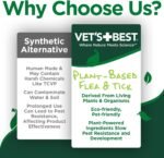 Vet's Best Flea & Tick Shampoo for Dogs, Cotton Spice, 12 oz - Image 4