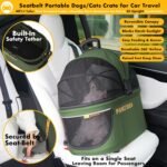 PAWZIDEA Pet Stroller 4-in-1, Foldable Cat Stroller with Detachable Carrier - Image 5