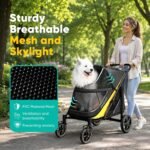 Petbobi Dog Stroller for Large Medium Dogs up to 80 lbs, Dual Entry - Image 6