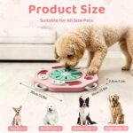 MateeyLife Dog Puzzle Toy, Puppy Enrichment Toys for IQ Training (L2, Pink) - Image 3