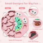 MateeyLife Dog Puzzle Toy, Puppy Enrichment Toys for IQ Training (L2, Pink) - Image 4