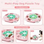 MateeyLife Dog Puzzle Toy, Puppy Enrichment Toys for IQ Training (L2, Pink) - Image 5