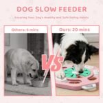 MateeyLife Dog Puzzle Toy, Puppy Enrichment Toys for IQ Training (L2, Pink) - Image 6