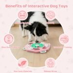MateeyLife Dog Puzzle Toy, Puppy Enrichment Toys for IQ Training (L2, Pink) - Image 7