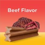 Pedigree Dentastix Large Breed Dental Dog Treats, Beef Flavor, 40 Count - Image 4