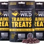 MOUNTAIN WILD Training Treats for Dogs – Wild Elk & Venison – 4oz, 3 Bags