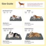 Bedsure ComfyFleece™ Fluffy Balanced Support Large Dog Bed for Crate,35x22 - Image 4