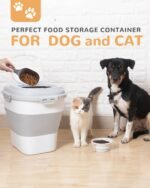 30-35 Lbs Dog Food Storage Container Collapsible Dog Food Container - Image 2