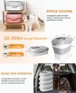 30-35 Lbs Dog Food Storage Container Collapsible Dog Food Container - Image 7