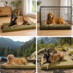 ONETIGRIS Foldable Waterproof Dog Bed for Large Size Dogs Indoor Outdoor - Image 7