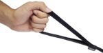 Strong Durable Nylon 10ft Long Dog Training Leash, Traction Rope, 1 Inch Wide, for Small and Medium Dog (Black, 10 Feet) - Image 3
