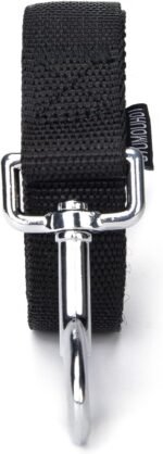 Strong Durable Nylon 10ft Long Dog Training Leash, Traction Rope, 1 Inch Wide, for Small and Medium Dog (Black, 10 Feet) - Image 9