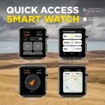 Dogtra Pathfinder 2 GPS Dog Tracker e Collar 9 Mile Long Range LED Light No Monthly fees Free App Waterproof Smartwatch Control Satellite Real Time Tracking Multiple Dogs Smartphone Required - Image 4