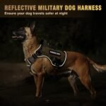 WINSEE 2X Metal Buckle Service Working MOLLE Dog Vest with 10 Pet Patches - Image 6