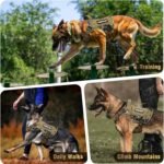 WINSEE 2X Metal Buckle Service Working MOLLE Dog Vest with 10 Pet Patches - Image 8