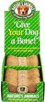 Nature's Animals Original Bakery Biscuits, All Natural Dog Treats, 24 Count - Image 3