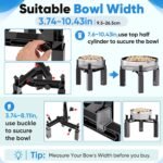 Aystkniet Dog Bowl Stand, Elevated Dog Bowl Holder Raised Dish(Stand Only) - Image 4